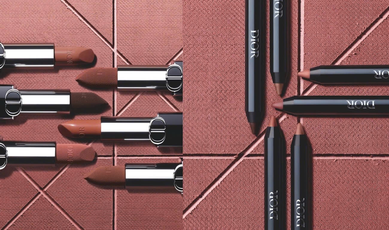 dior - thỏi son Rouge Dior và cây chì kẻ viền môi