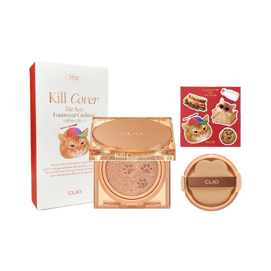 Mỹ phẩm CLIO Kill Cover The New Founwear Cushion Koshort in Seoul edition