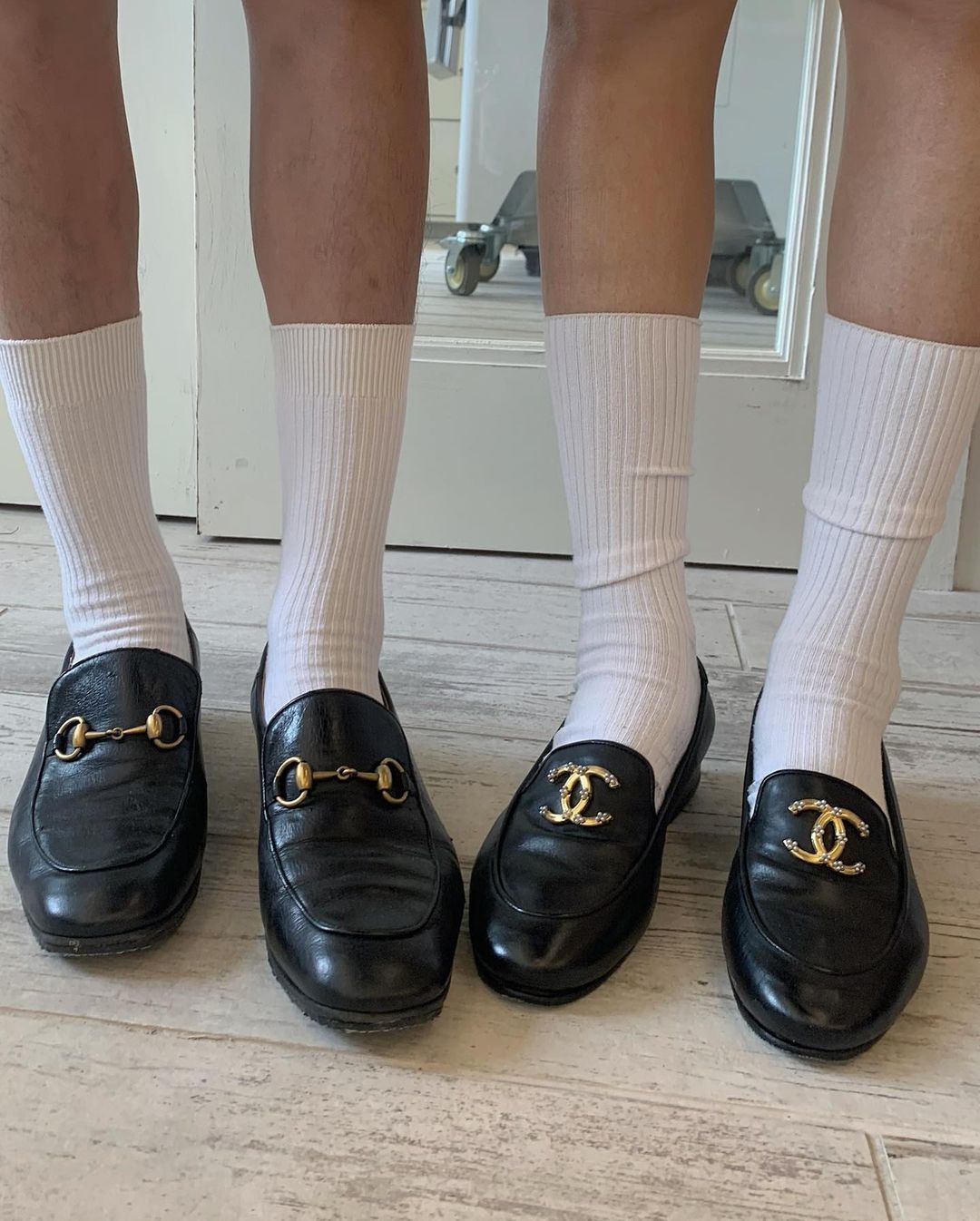 giày loafer chanel