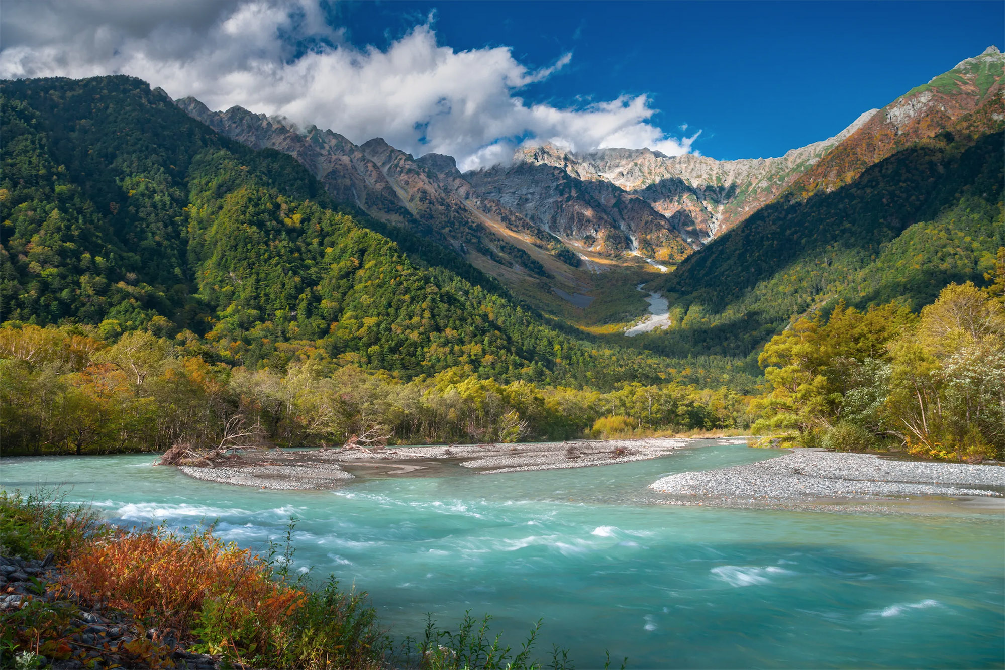 cung đường Japanese Alps