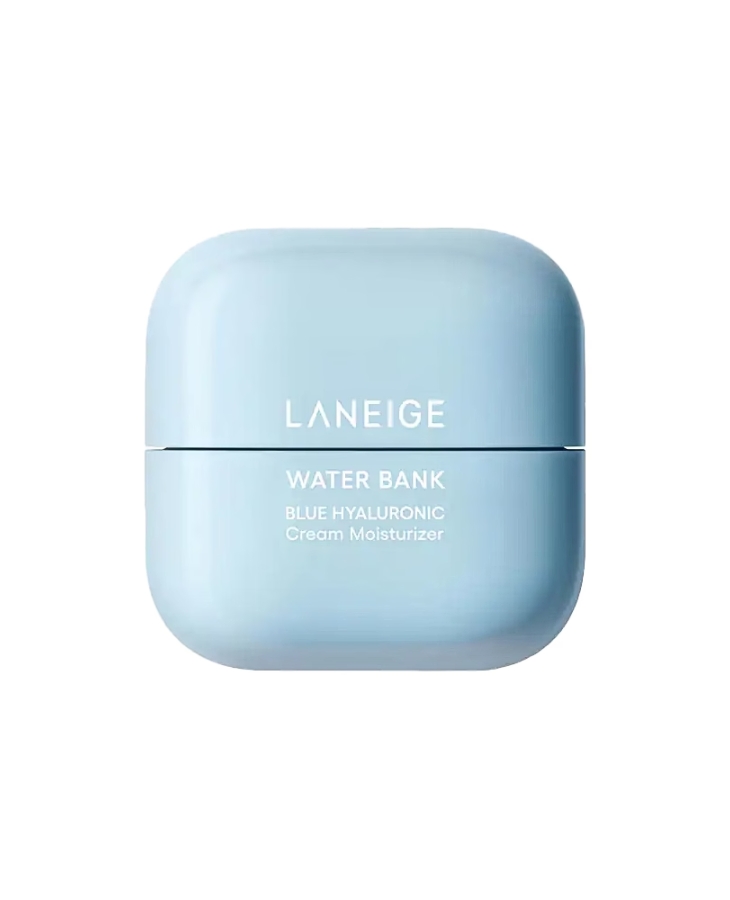 LANEIGE Water Bank Blue HA Cream Moisturizer.