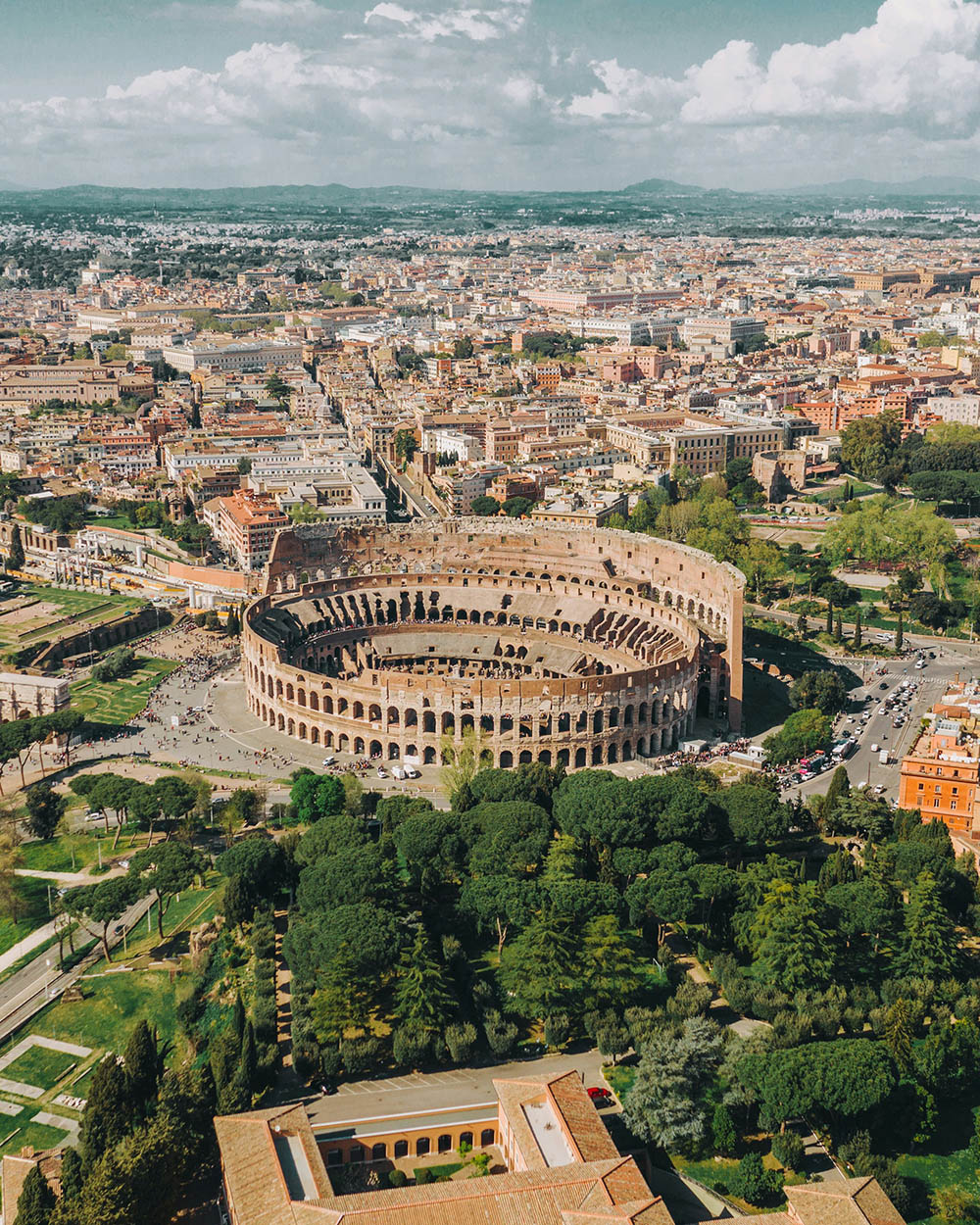 đấu trường la mã rome