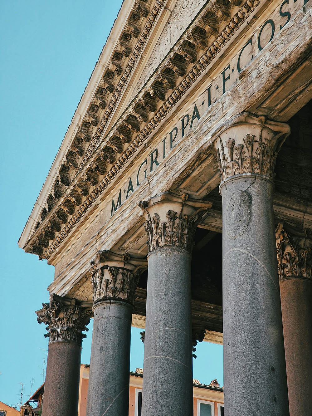 thức cột đền pantheon