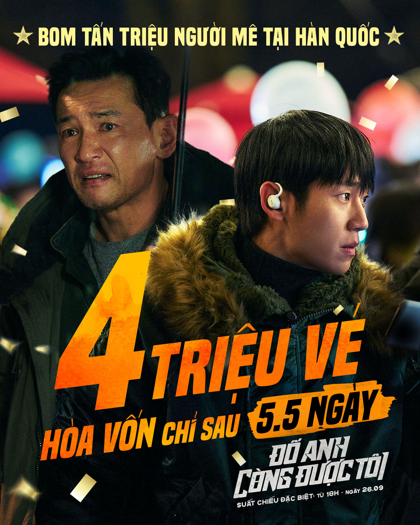 veteran 2 đạt 4 triệu vé