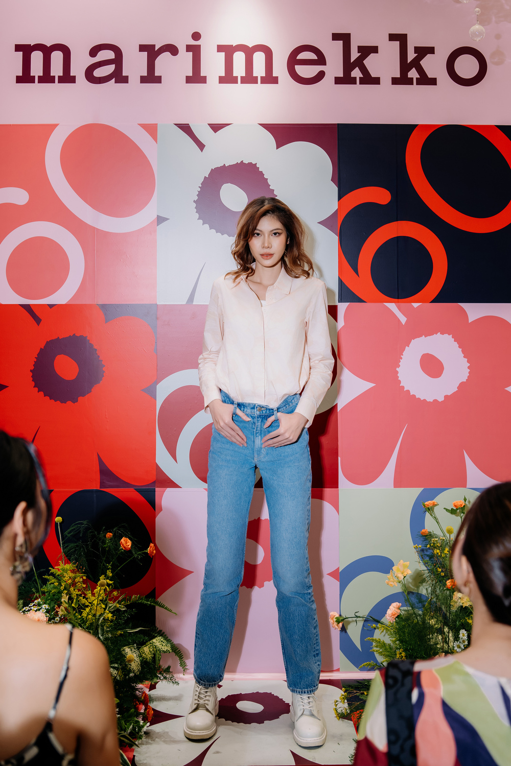 quần denim Marimekko