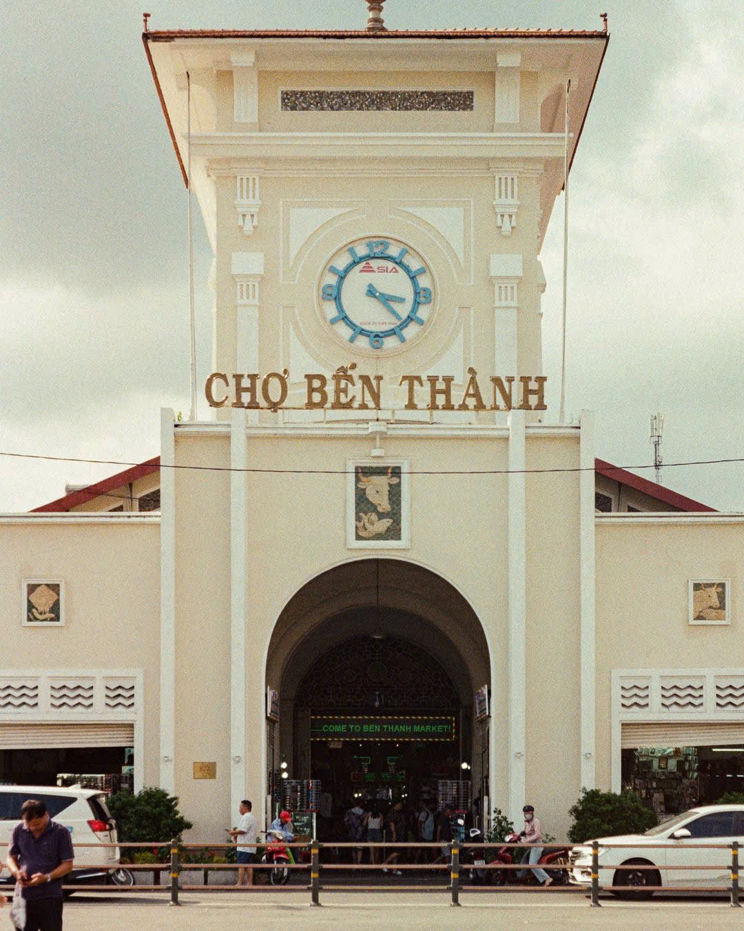 Chợ Bến Thành ở TP.HCM