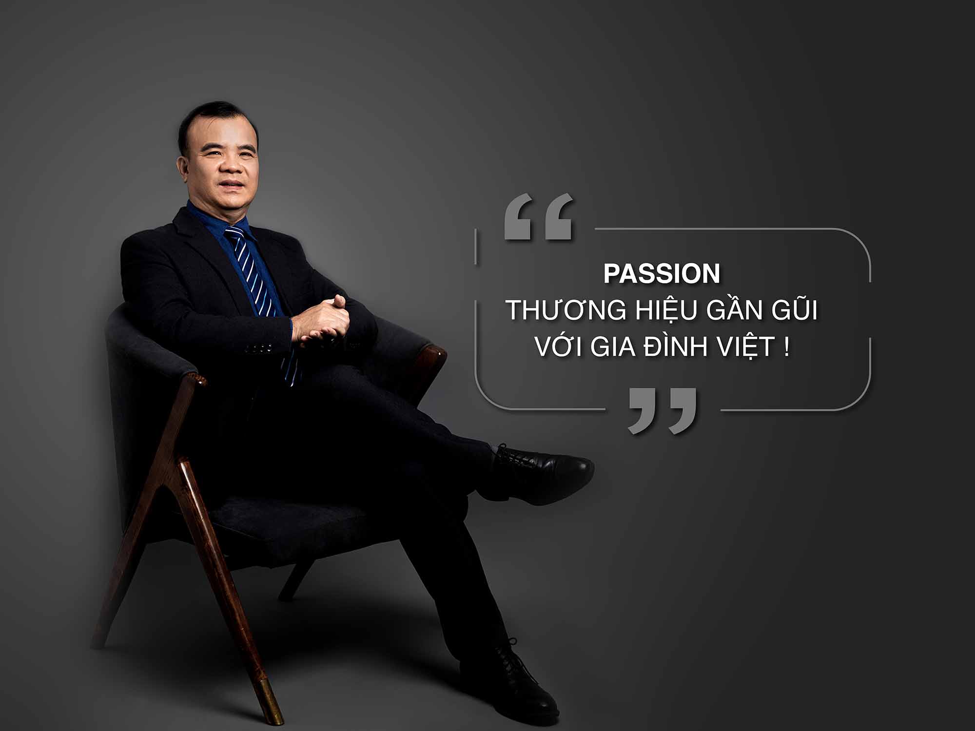 CEO thương hiệu rượu vang Passion