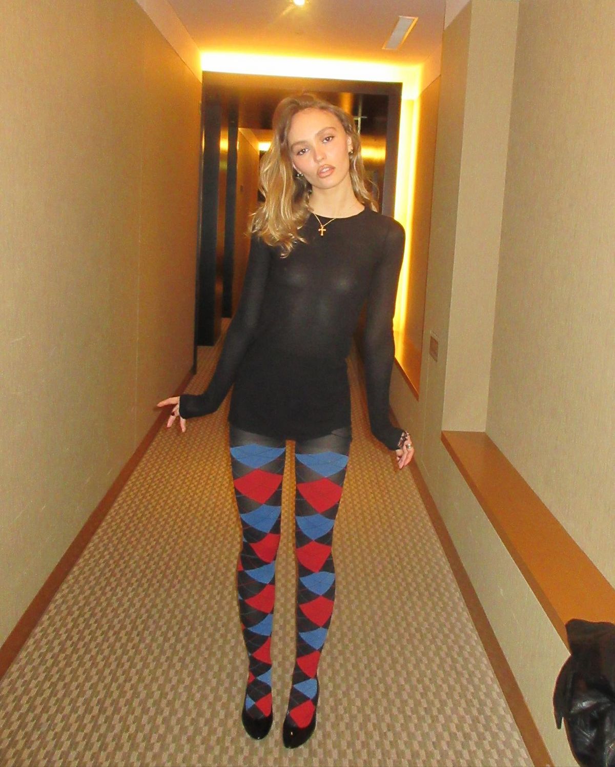 @lilyrose_depp quần tất argyle