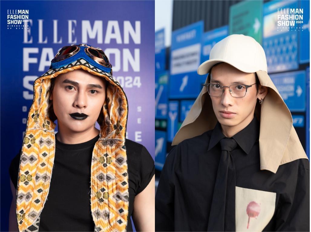 người mẫu nam tại ELLEMAN Fashion Show 2024